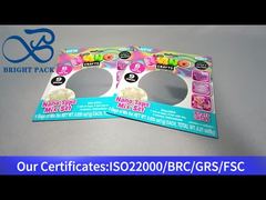 투명한 창이 있는 공예품 주머니