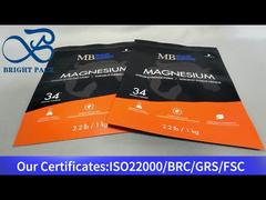 매트한 스탠드업 지퍼백