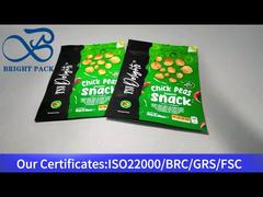 병아리콩 간식용 스탠드업 지퍼백