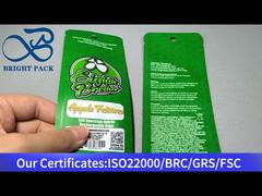 작은 녹색 비닐봉지