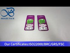 체리 파이 보라색 작은 플라스틱 복합 가방