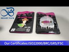 투명한 창이 있는 어린이용 지퍼백