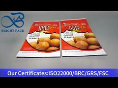 미트볼용 식품 포장 백