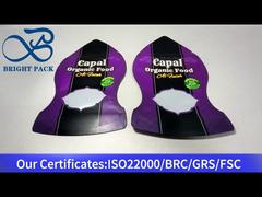 식품 포장용 모양의 스탠드업 파우치