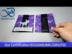 투명한 창문이 있는 작은 중국 어린이 방지 가방