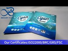 캡슐 세탁을 위한 스탠드업 지퍼백