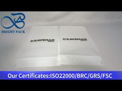 지퍼가 없는 투명 스탠드업 비닐봉지