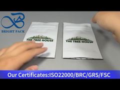 흰색 맞춤형 아동용 지퍼락 가방