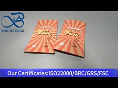 오렌지색 어린이 안전 출구 봉투