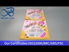 어린이 장난감을 위한 투명한 창문과 함께 다채로운 플라스틱 가방