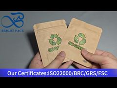 환경 친화적 인 kraft 종이 서식 가방