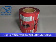 초콜릿을 위한 붉은 알루미늄 엽 롤 필름