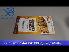 초콜릿 칩 쿠키 서지 서지 지퍼 가방