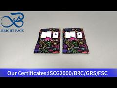 검은색 소형 맞춤형 어린이 저항 Ziplock 가방