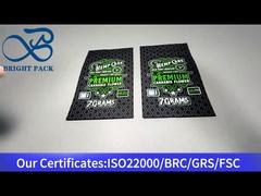 검은 색 아이용 마일러 가방 7g