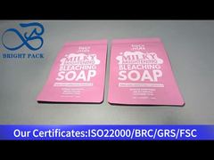 식품용 핑크 스탠딩 알루미늄 플라스틱 파우치 140g