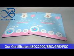 세탁 포드용 블루 스탠드업 알루미늄 플라스틱 파우치 450g