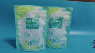 세제 브랜드용 세탁 비즈 지퍼 백 누출 방지 밀폐 대량