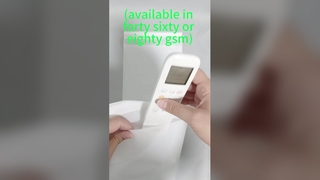 의류 포장용 맞춤 로고 인쇄 40G 프로스티드 글라신 종이 봉투