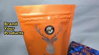 맞춤형 인쇄 된 서있는 봉지