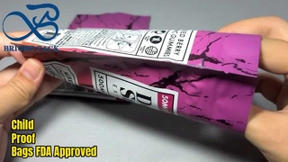 FDA 인증 맞춤형 아동 증명 마일라 가방