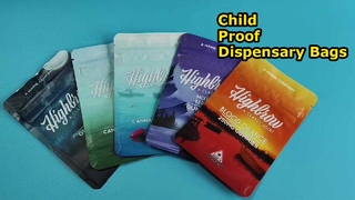 대마초 약국 규정 준수 표준을 위한 미국 특허 어린이 보호 비닐 봉투