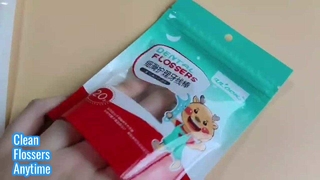 치실 보관 및 여행용 구강 위생을 위한 밀폐형 플라스틱 지퍼백