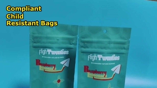 대마초 브랜드를 위한 대마초 가방 맞춤형 미국 준수 어린이 방지 대량