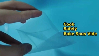 베이킹 및 수비드 요리용 식품 등급 투명 고온 요리 가방
