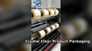 투명한 포장 롤필름 높은 선명도 식품 등급 유연한 팩 필름 롤