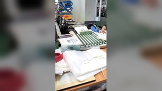 Eco 친절한 백색에 의하여 인쇄되는 글라신지 부대 식품 안전 소매 포장 주머니