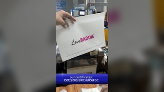 퇴비화 가능한 글라신지 종이 포장 백: FSC 인증 식품 안전 B2B 에코 파우치 도매