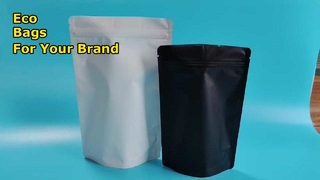 소매 도매를 위한 중국 공장 친환경 생분해성 글라신지 종이 봉지