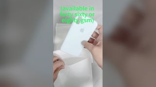 습기 방지 포장을 위한 생분해성 맞춤형 글라신 종이 봉투
