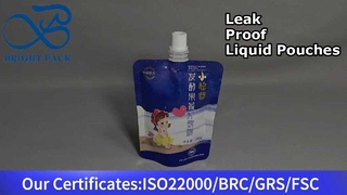 액체 포장 스푸트 봉지