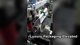 럭셔리 스탠드업 백 하이엔드 매트 프로스티드 브랜드 프린트 파우치