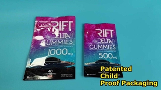 대마초 규정 준수 요구 사항을 충족하는 미국 특허 맞춤형 크기 아동용 지퍼락 가방