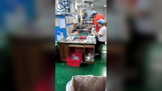 주문 안전 가동 가능한 명확한 창 서 있는 주머니 경량 소매 전시 부대