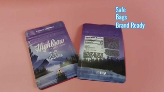 대마초 규정 준수 및 브랜딩 솔루션을 위한 맞춤형 어린이 방지 지퍼락 가방