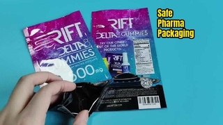 대마초 및 제약 규정 준수 요구 사항을 충족하는 미국 특허 아동 보호용 지퍼락 가방