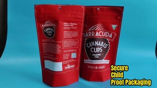 대마초 및 제약 규정 준수를 위한 미국 특허 어린이 보호 비닐 봉투