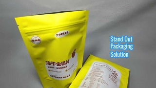 FDA 승인 재밀봉 가능한 스탠딩 지퍼백