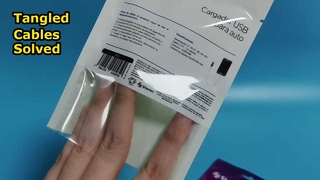 전자 액세서리 브랜드용 케이블 USB 가방 휴대용 방수 대용량