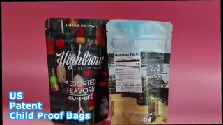 미국 특허 CR 포장 솔루션을 갖춘 중국산 어린이용 증거 가방 제조업체