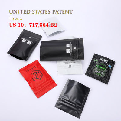 어린이 보호용 마이러 가방 아이 보호용 플라스틱 지퍼 잠금 아이 보호용 가방