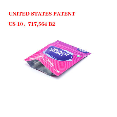 어린이 보호 필름 봉지 냄새 저항성 어린이 플라스틱 지퍼 잠금 어린이 보호 봉지