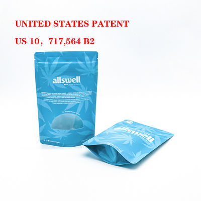 증진된 냄새 차단 안전 자생식 플라스틱 지퍼 잠금용 어린이 보호용 가방