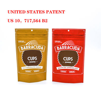 5x8 8 X 12 일회용 마일러 가방 어린이 보호 가방 냄새 방지 안전 플라스틱 지퍼 잠금