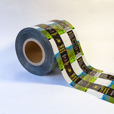 식품 알루미늄 필름 복합 롤 필름 컬러 프린팅 차 간식 자동 포장 롤 필름