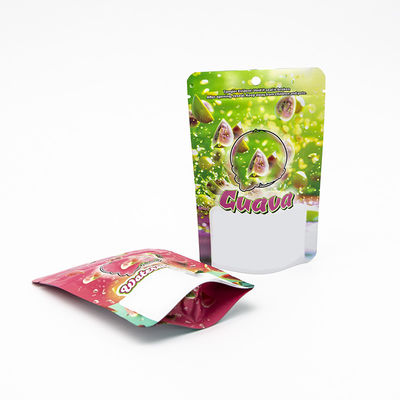 어린이 저항 Zip 잠금 가방 폴리에스터 잡초 가방 어린이 저항 약품 가방 서있는 가방